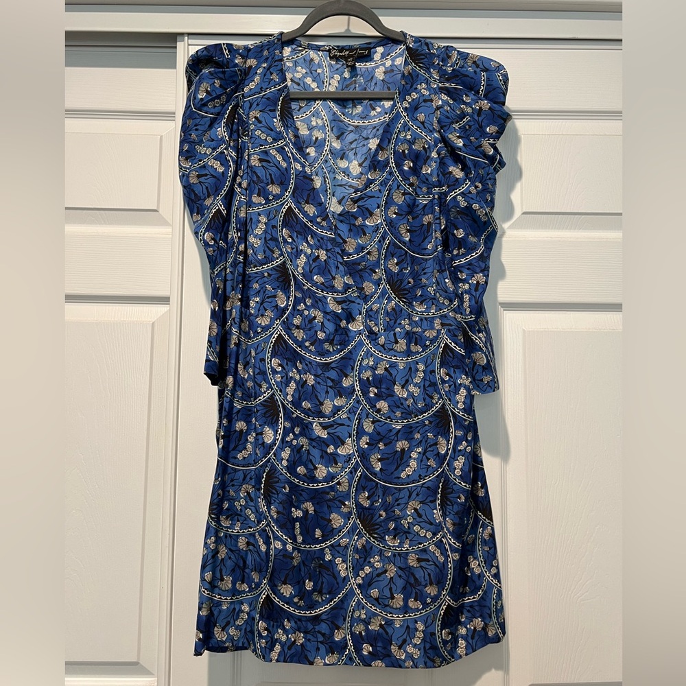 Elizabeth and James silk floral dress